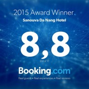 Guest Review Award winner 2015 by Booking.com