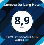 Guest Review Award winner 2016 by Booking.com