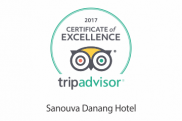 Certificate of Excellent 2017 on TripAdvisor